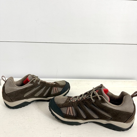 Columbia Dakota Drifter Suede & Mesh Hiking Trail Shoes Brown Women's Size 9.5 - Picture 8 of 13
